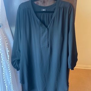 Mossimo long black tunic